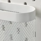 IKEA SKÅDIS (ИКЕА СКОДИС) — Корзина для хранения, 3 шт., белый — фото 8