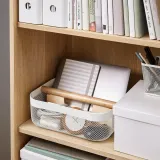 IKEA RISATORP (ИКЕА РИСАТОРП) — Корзина с разделителями, белый 33х24х11 см — фото 4