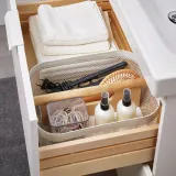 IKEA RISATORP (ИКЕА РИСАТОРП) — Корзина с разделителями, белый 33х24х11 см — фото 5