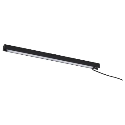 IKEA SKYDRAG (ИКЕА СКИДРАГ) — Светодиодная лента для столешницы/шкафа с датчиком, с регулировкой яркости антрацит 60 см