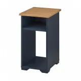 IKEA SKRUVBY (ИКЕА СКРУВБИ) — Столик, чёрно-синий 40х32 см — фото 1