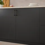 IKEA NICKEBO (ИКЕА НИКЕБО) — Дверь, матовый антрацит 40x40 см — фото 3