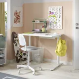 IKEA RELATERA (ИКЕА РЕЛАТЕРА) — Надстройка для стола, светлый серо-зелёный 40x37 см — фото 2