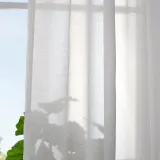 IKEA STENFRÖ (ИКЕА СТЕНФРЁ) — Тюль, 2 шт, белый на ленте 145x300 см — фото 4