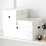 IKEA KUGGIS (ИКЕА КУГГИС) — Крышка, белый 26х35 см — фото 2