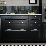 IKEA BODBYN (ИКЕА БОДБИН) — Фасад ящика, чёрный 40х40 см — фото 3
