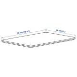 IKEA KUGGIS (ИКЕА КУГГИС) — Крышка, бамбук 18х26 см — фото 6