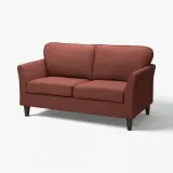 IKEA EKHOLMA (ИКЕА ЕКХОЛМА) — Чехол на 2-местный диван, Киланда коричнево-красный — фото 2