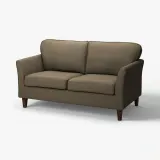 IKEA EKHOLMA (ИКЕА ЕКХОЛМА) — Чехол на 2-местный диван, Киланда серо-коричневый — фото 2