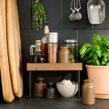 IKEA BRUGDHAJ (ИКЕА БРУГДХАЙ) — Солонка и перечница, 2 шт, коричневый 9 см — фото 7