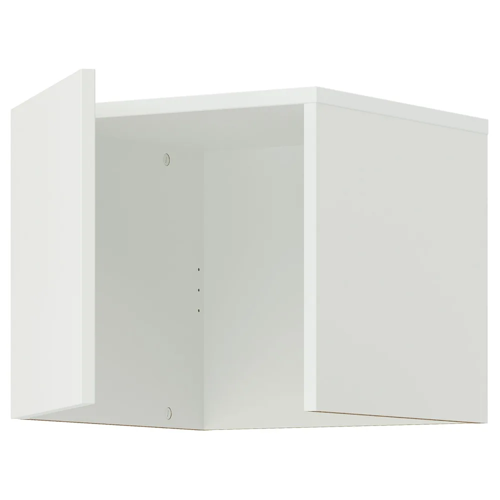 IKEA LASTARE (ИКЕА ЛАСТАРЕ) — Надстройка с дверцами, белая 40x42x36 см