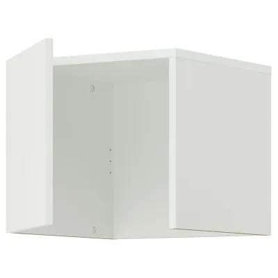 IKEA LASTARE (ИКЕА ЛАСТАРЕ) — Надстройка с дверцами, белая 40x42x36 см