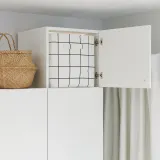 IKEA LASTARE (ИКЕА ЛАСТАРЕ) — Надстройка с дверцами, белая 40x42x36 см — фото 2
