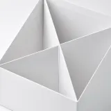 IKEA FJÄDERHARV (ИКЕА ФЙЭДЕРХАРВ) — Органайзер для стола, белый 16x16 см — фото 4