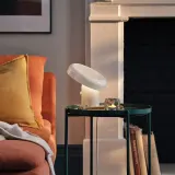 IKEA BLOMPRAKT (ИКЕА БЛОМПРАКТ) — Лампа с Bluetooth-колонкой, бежевая — фото 4