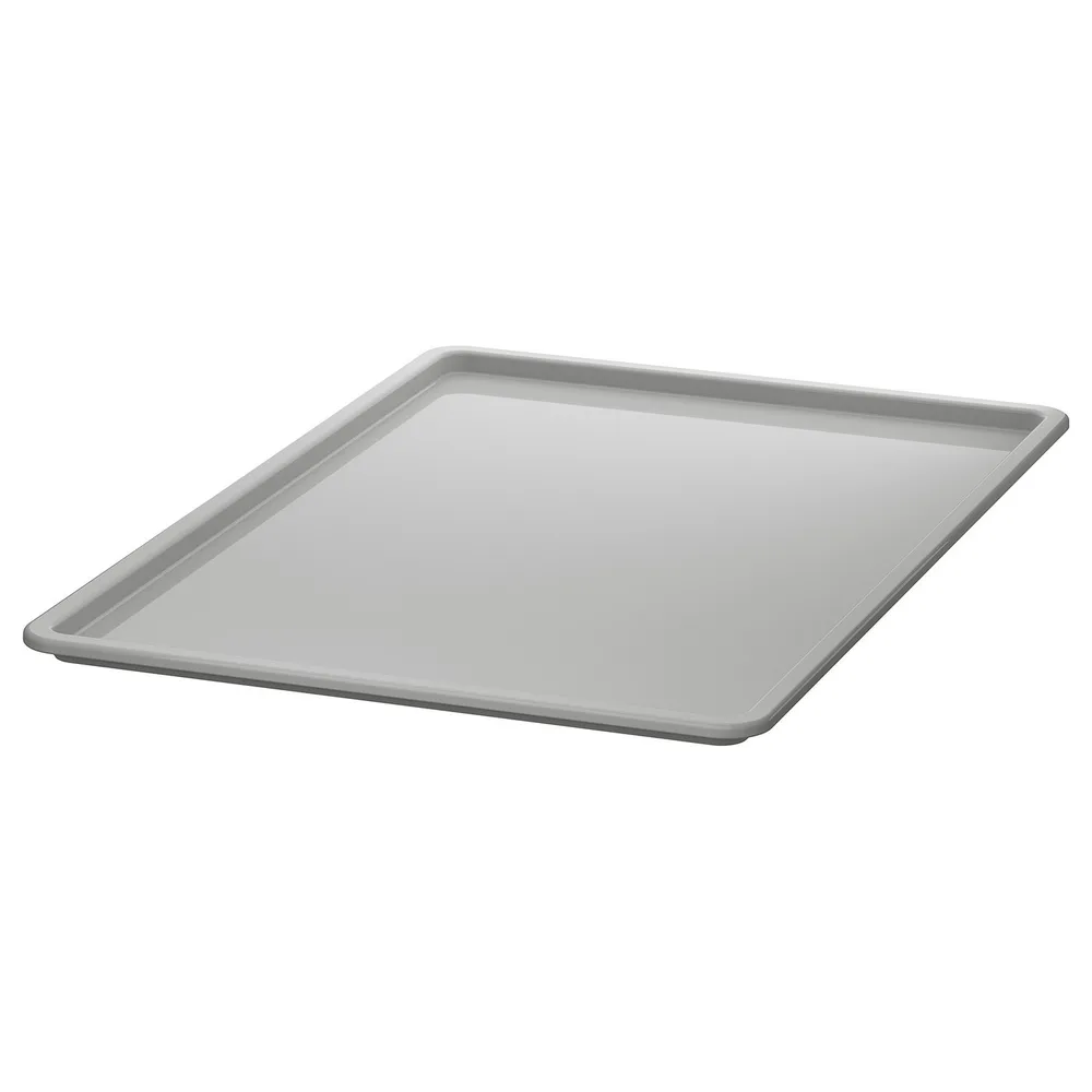 IKEA KUGGIS (ИКЕА КУГГИС) — Крышка, светло-серая 37x54 см