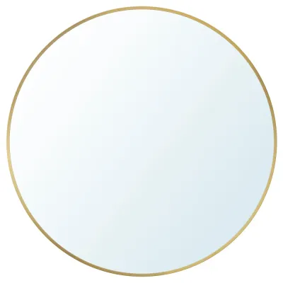 IKEA LINDBYN (ИКЕА ЛИНДБИН) — Зеркало, золотистый цвет 50 см