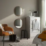 IKEA LINDBYN (ИКЕА ЛИНДБИН) — Зеркало, золотистый цвет 50 см — фото 2