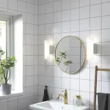 IKEA LINDBYN (ИКЕА ЛИНДБИН) — Зеркало, золотистый цвет 50 см — фото 6