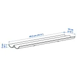 IKEA UPPDATERA (ИКЕА УППДАТЕРА) — Вкладыш для специй, белый 10x50 см — фото 7