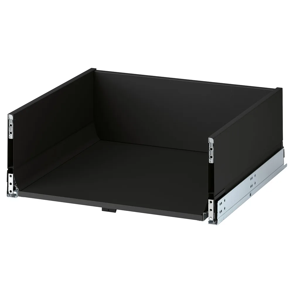 IKEA KNIVSHULT (ИКЕА КНИВСХУЛТ) — Ящик высокий, тёмно-серый 60x60 см