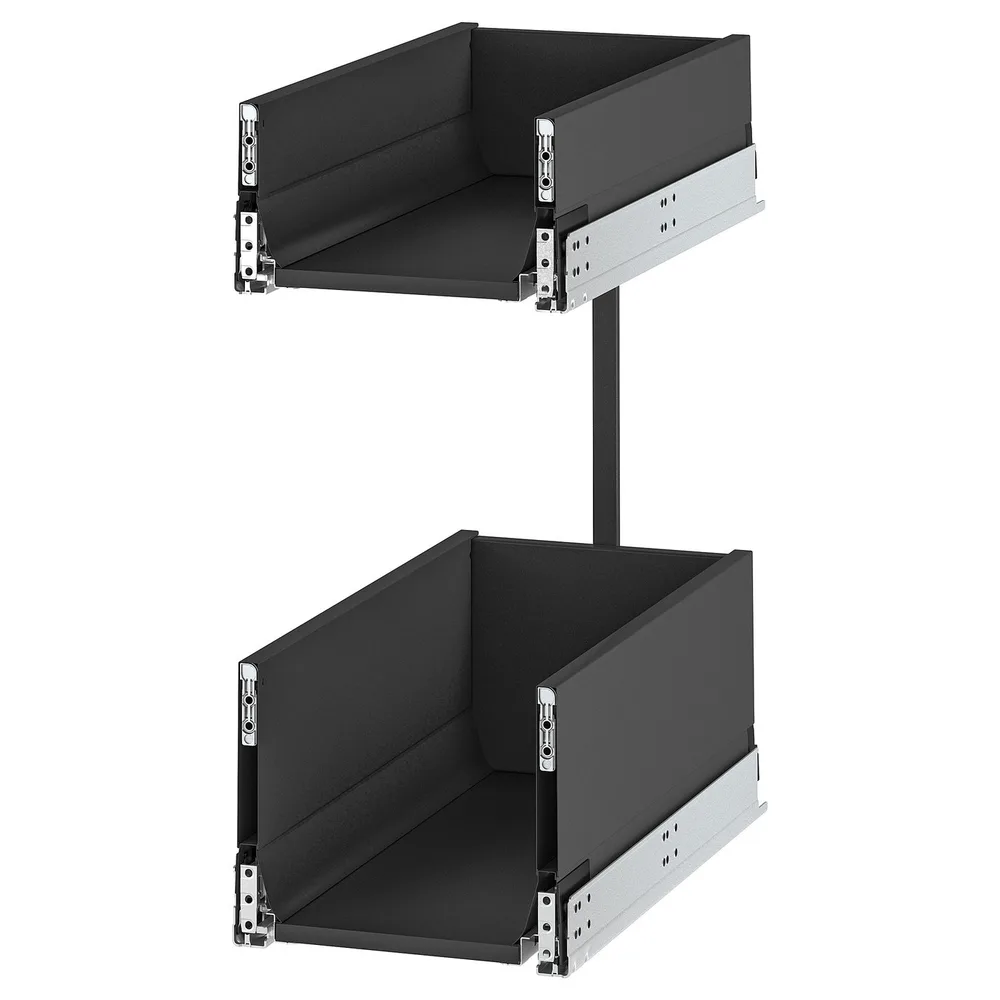 IKEA KNIVSHULT (ИКЕА КНИВСХУЛТ) — Выдвижной каркас, тёмно-серый 30 см