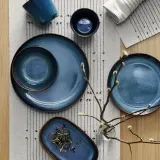 IKEA GLADELIG (ИКЕА ГЛАДЕЛИГ) — Тарелка, синяя 25 см — фото 5