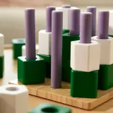 IKEA GREJSIMOJS (ИКЕА ГРЕЙСИМОЙС) — Настольная игра, крестики-нолики, разноцветная — фото 5