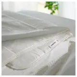 IKEA GRÄSROTSFLY (ИКЕА ГРЭСРОТСФЛИ) — Одеяло охлаждающее 150x200 см, белое — фото 4