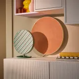 IKEA SOLSKYDD (ИКЕА СОЛСКИДД) — Колонка Bluetooth, бежевая 45 см — фото 4