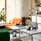 IKEA GREJSIMOJS (ИКЕА ГРЕЙСИМОЙС) — Контейнер с крышкой, в форме кота, чёрный/белый — фото 3