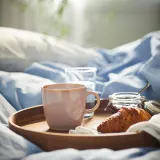 IKEA FÄRGKLAR (ИКЕА ФЭРГКЛАР) — Кружка, светло-розовая, 42 сл — фото 2