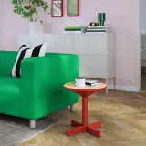 IKEA GRIMSARBO (ИКЕА ГРИМСАРБО) — Столик, сосновая фанера/ярко-красный — фото 4