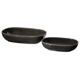 IKEA GLADELIG (ИКЕА ГЛАДЕЛИГ) — Форма для запекания, 2 шт., тёмно-серый — фото 1