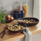 IKEA GLADELIG (ИКЕА ГЛАДЕЛИГ) — Форма для запекания, 2 шт., тёмно-серый — фото 3