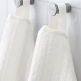 IKEA VÅGSJÖN (ИКЕА ВОГШЁН) — Полотенце банное, белое 100х150 см — фото 3