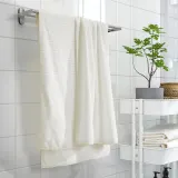 IKEA VÅGSJÖN (ИКЕА ВОГШЁН) — Полотенце банное, белое 100х150 см — фото 4