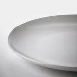 IKEA FÄRGKLAR (ИКЕА ФЭРГКЛАР) — Тарелка, матовая светло-серая 26 см — фото 2