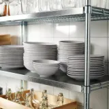 IKEA FÄRGKLAR (ИКЕА ФЭРГКЛАР) — Тарелка, матовая светло-серая 26 см — фото 3