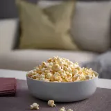 IKEA VITBLECKA (ИКЕА ВИТБЛЕКА) — Миска, светло-серая 22 см — фото 4