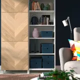 IKEA KUGGIS (ИКЕА КУГГИС) — Крышка, чёрно-синяя 26х35 см — фото 5