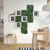 IKEA FEJKA (ИКЕА ФЕЙКА) — Растение искусственное настенное, для дома/улицы, листва 25х25 см — фото 2