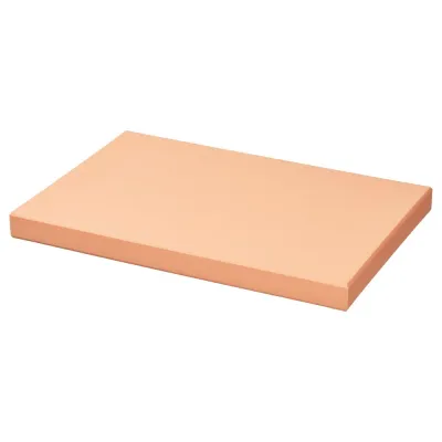 IKEA KUSTHOPPARE (ИКЕА КУСТХОППАРЕ) — Доска разделочная, светло-оранжевая 25х17 см