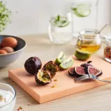 IKEA KUSTHOPPARE (ИКЕА КУСТХОППАРЕ) — Доска разделочная, светло-оранжевая 25х17 см — фото 3