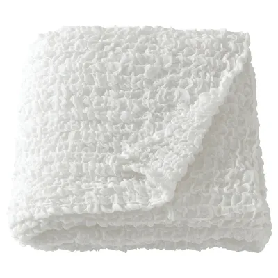 IKEA OFELIA (ИКЕА ОФЕЛИА) — Плед, белый 130х170 см