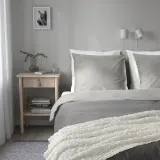 IKEA OFELIA (ИКЕА ОФЕЛИА) — Плед, белый 130х170 см — фото 3