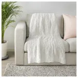IKEA OFELIA (ИКЕА ОФЕЛИА) — Плед, белый 130х170 см — фото 4