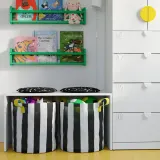 IKEA PUGGEHATT (ИКЕА ПУГГЕХАТТ) — Подушка на стул, узор в горошек/круглая — фото 2