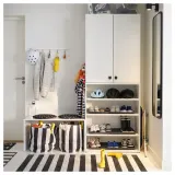 IKEA PUGGEHATT (ИКЕА ПУГГЕХАТТ) — Подушка на стул, узор в горошек/круглая — фото 4