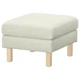 IKEA SALTSJÖBADEN (ИКЕА САЛТШЁБАДЕН) — Чехол на подставку для ног, Гуннаред бежевый — фото 2